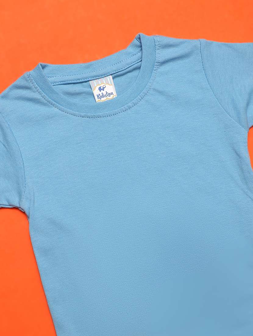 kids pack of 3 cotton t-shirt - 20965870 -  Standard Image - 4