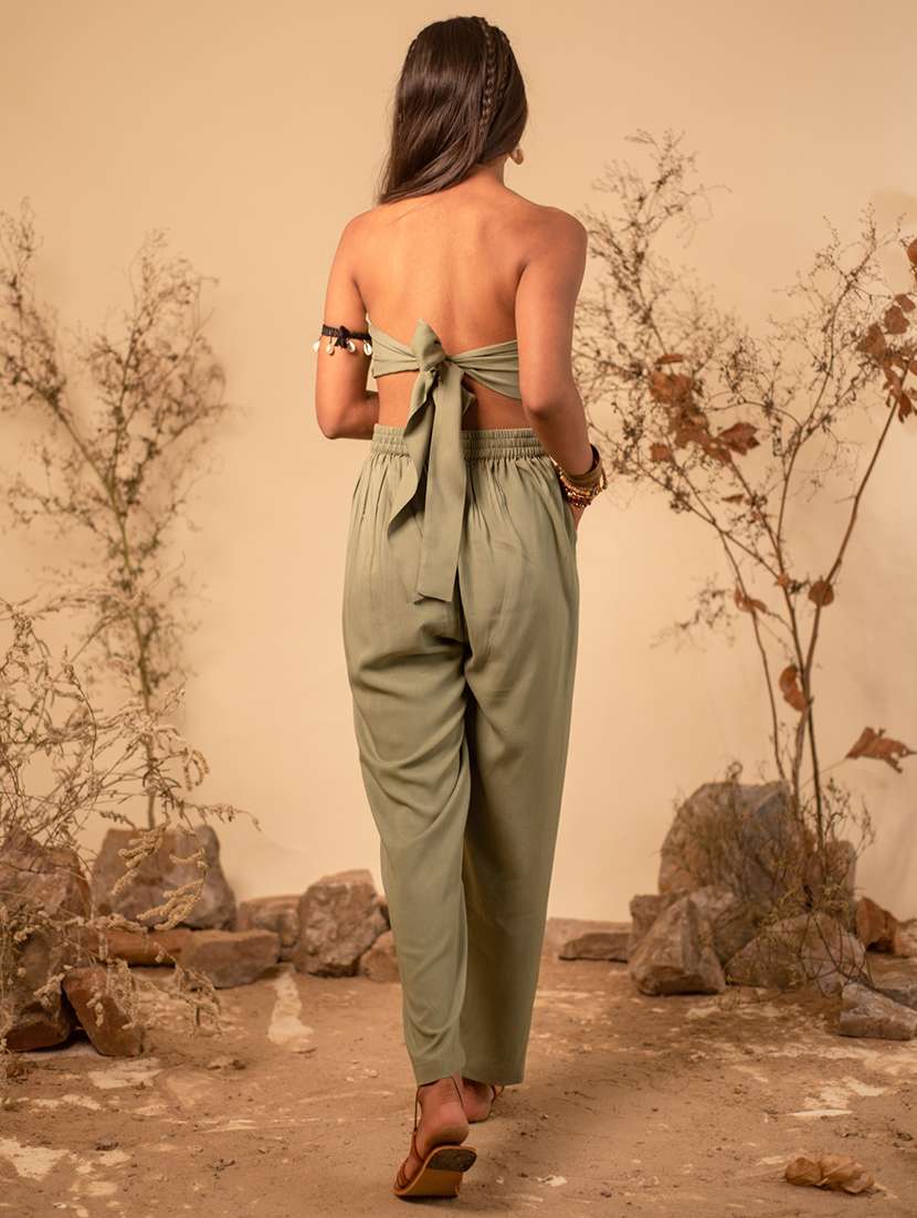 women green solids co-ord sets - 20966161 -  Standard Image - 1