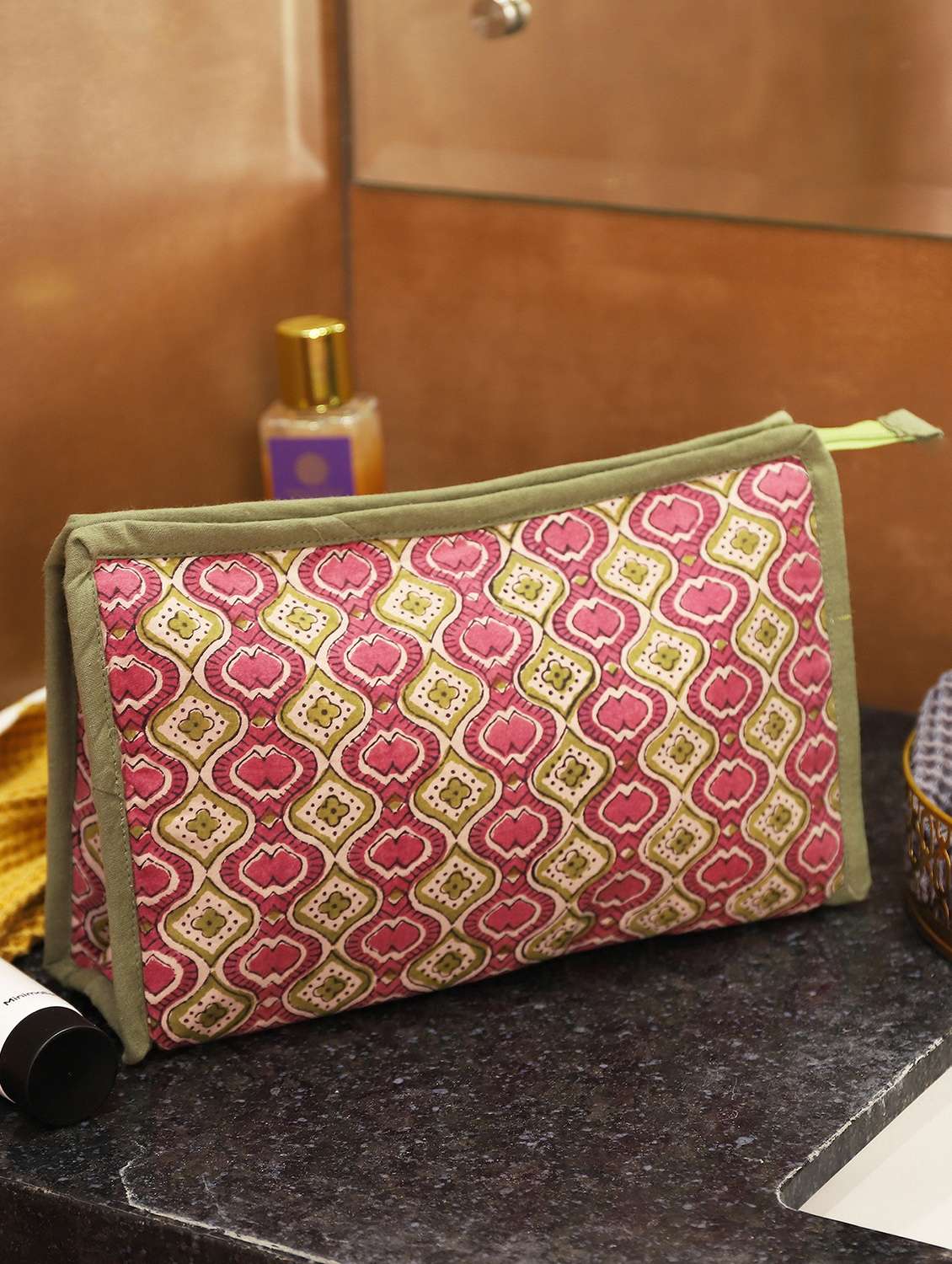 printed cotton regular pouch