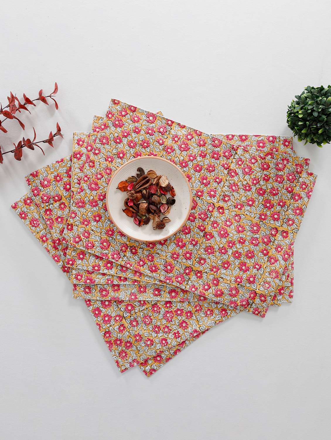 table placemat set  of 6