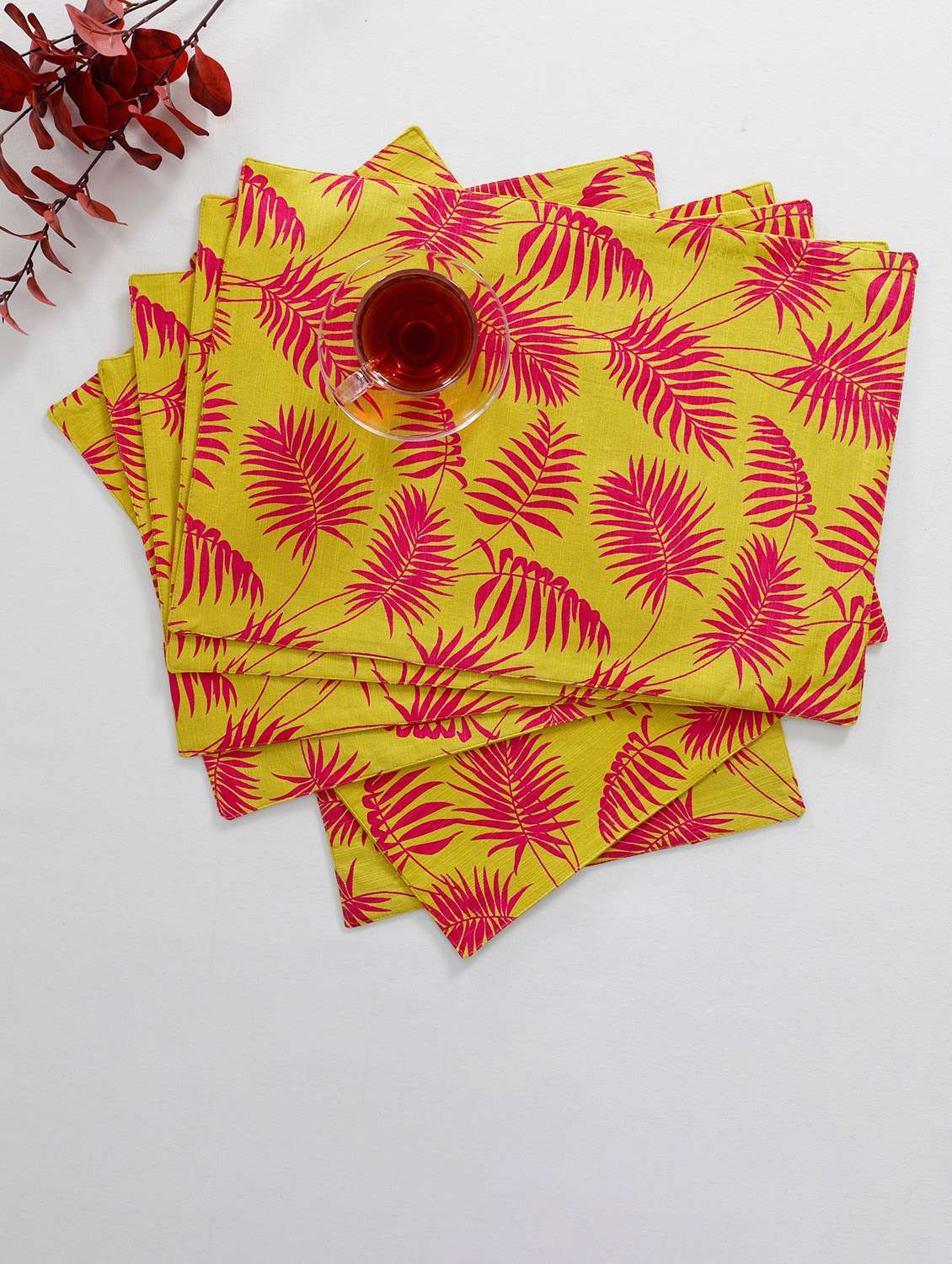 table placemat set  of 6