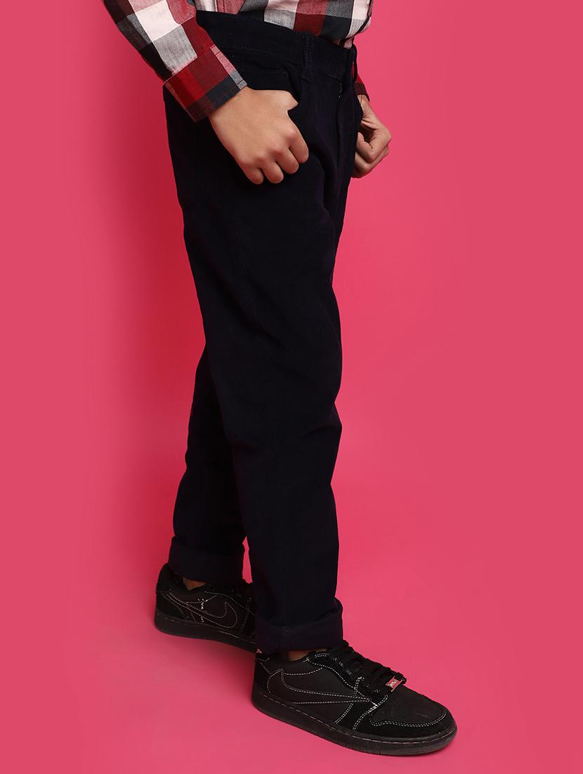 boys plain cotton blend slim fit jeans - 20969625 -  Standard Image - 1