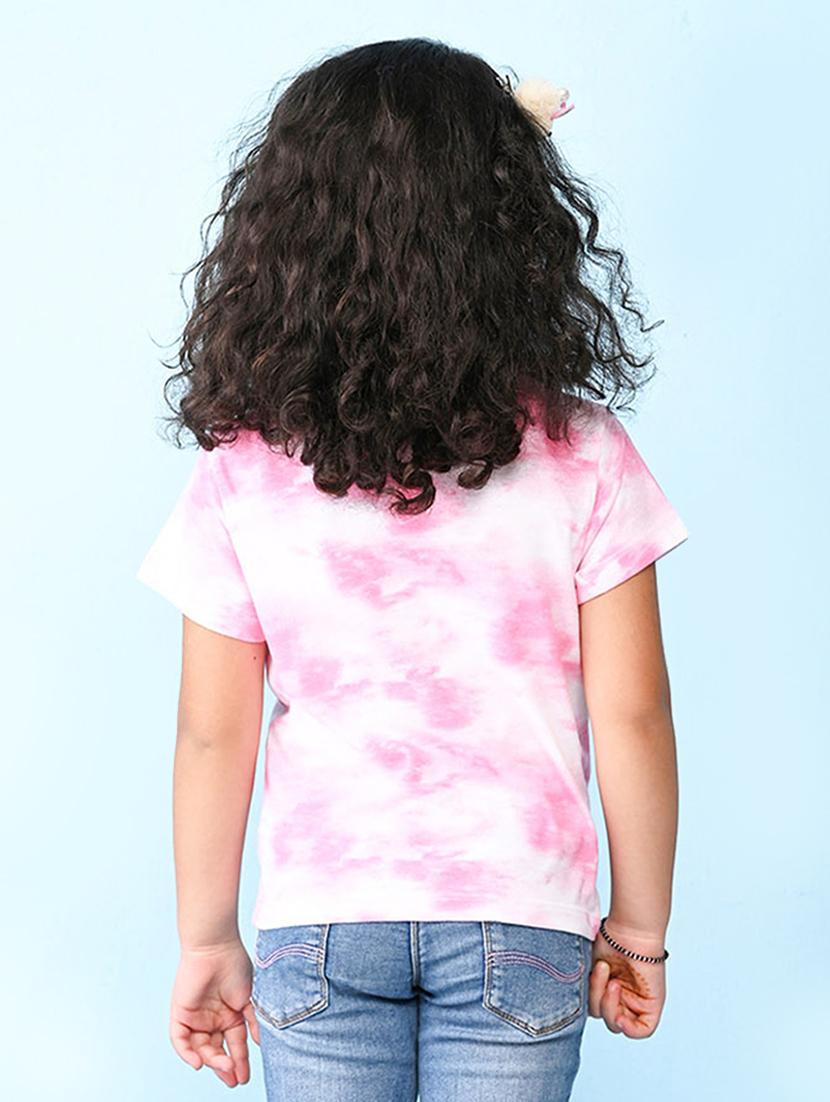 girls pink printed detailed tee - 20969849 -  Standard Image - 1