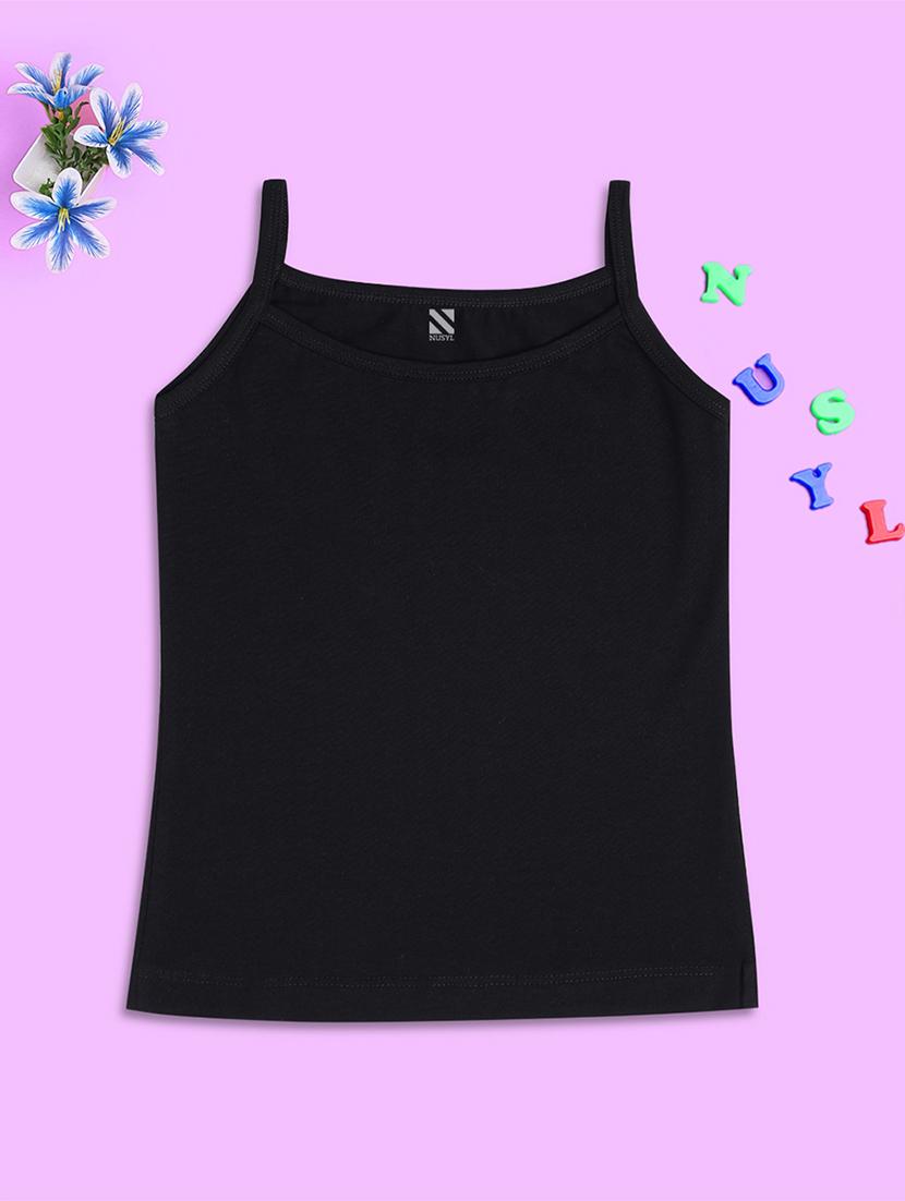 women black solid regular slip - 20969893 - Standard Image - 1