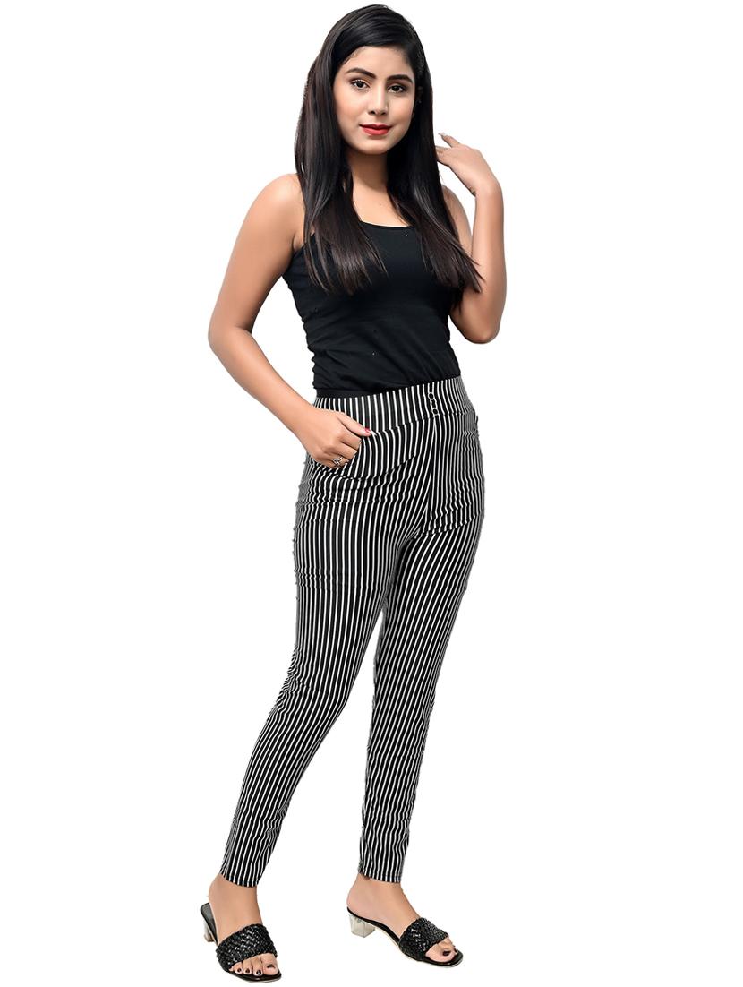 girls striped multi colored jegging - 20970001 - Standard Image - 1