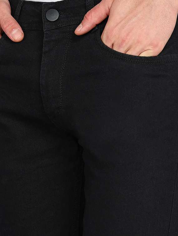 men mid rise plain jeans - 20970068 -  Standard Image - 4