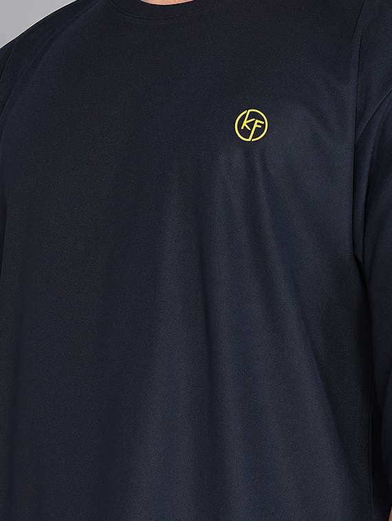 men crew neck logo print t-shirt - 20970434 -  Standard Image - 4