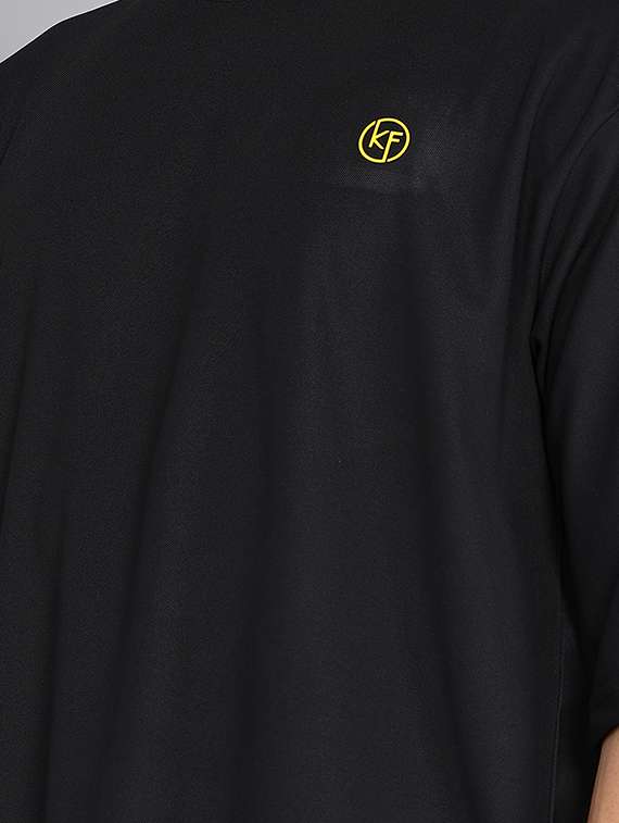 men crew neck logo print t-shirt - 20970435 -  Standard Image - 4