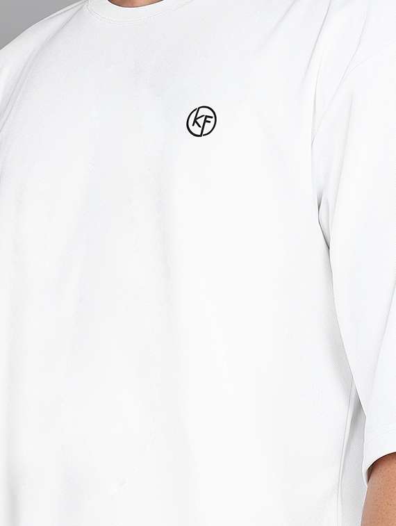 men crew neck logo print t-shirt - 20970436 -  Standard Image - 4