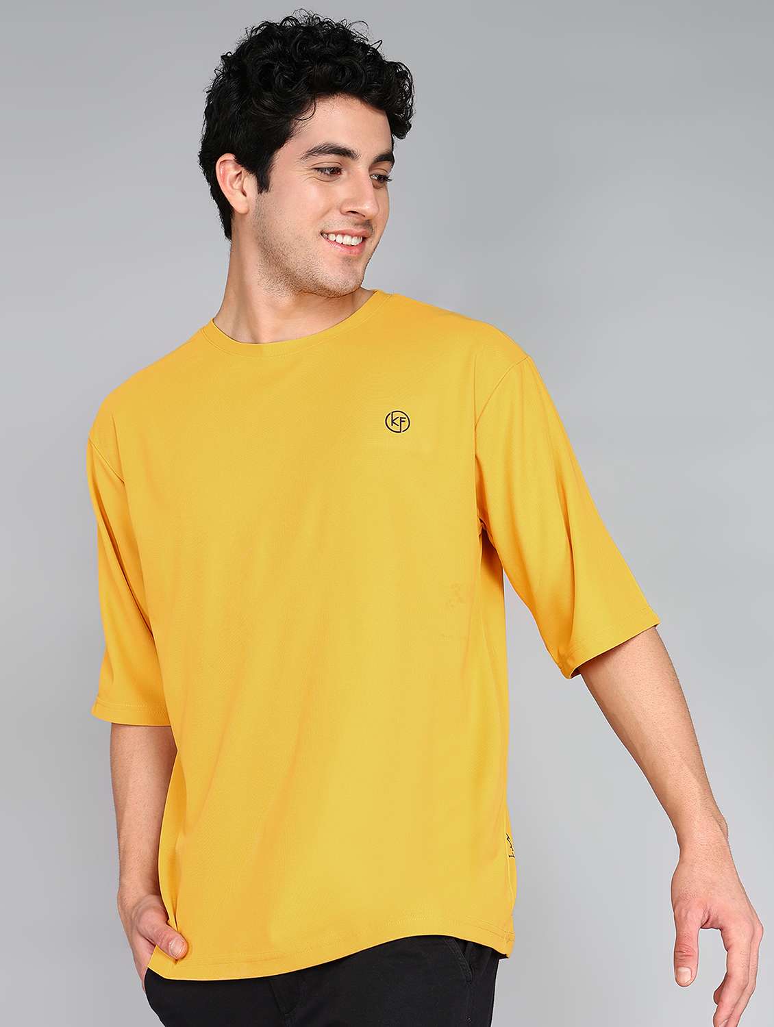 men crew neck solid t-shirt - 20970439 -  Standard Image - 1