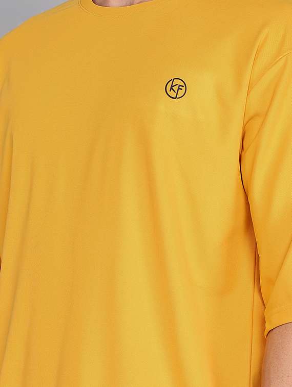 men crew neck solid t-shirt - 20970439 -  Standard Image - 4