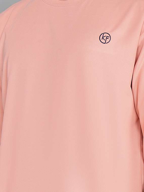 men crew neck logo print t-shirt - 20970441 -  Standard Image - 4