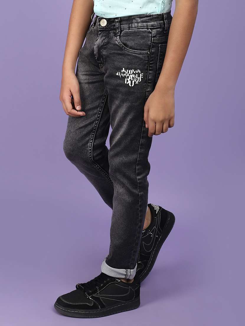 women solid slim fit plain jean - 20970508 -  Standard Image - 1