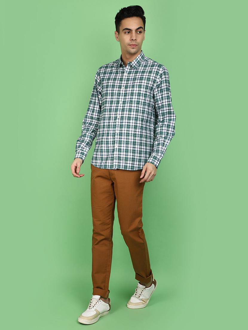 check printed casual shirt - 20970579 - Standard Image - 4