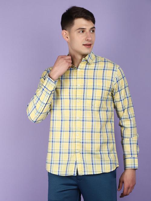 check printed casual shirt - 20970615 - Standard Image - 0