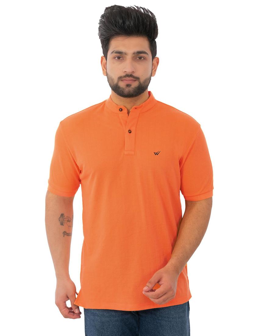 men solid short sleeves t-shirt - 20970667 - Zoom Image - 0