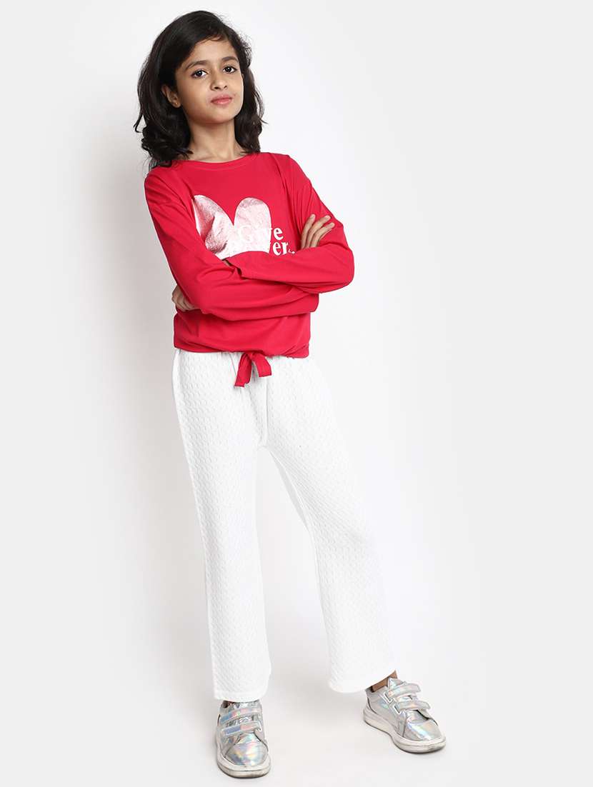 white acrylic blend legging - 20970710 - Standard Image - 4