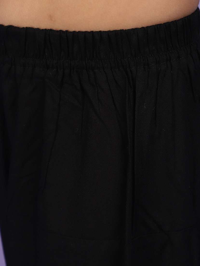 boys mandarin neck embroidered kurta pyjama set with jacket - 20970748 -  Standard Image - 4