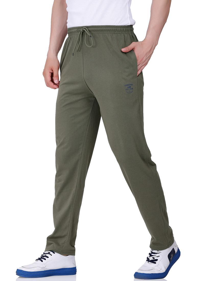men mid rise placement printed full length track pant - 20971513 - Zoom Image - 0