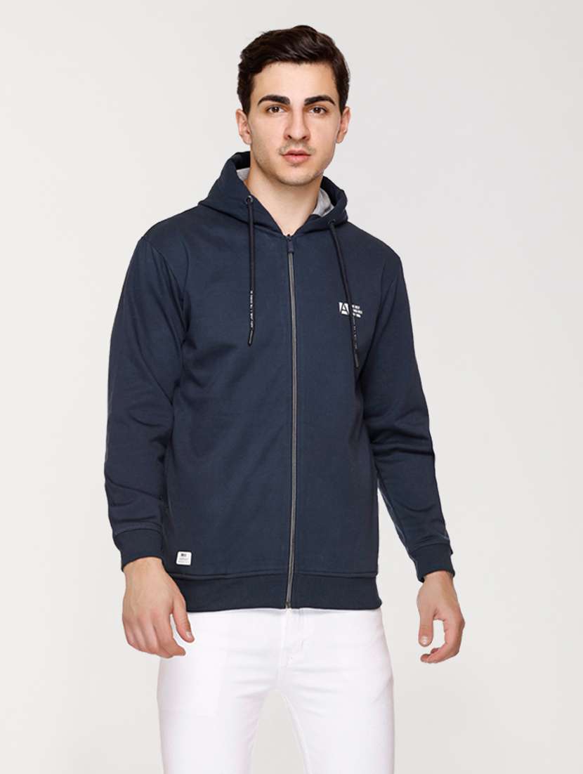 navy blue sweatshirt