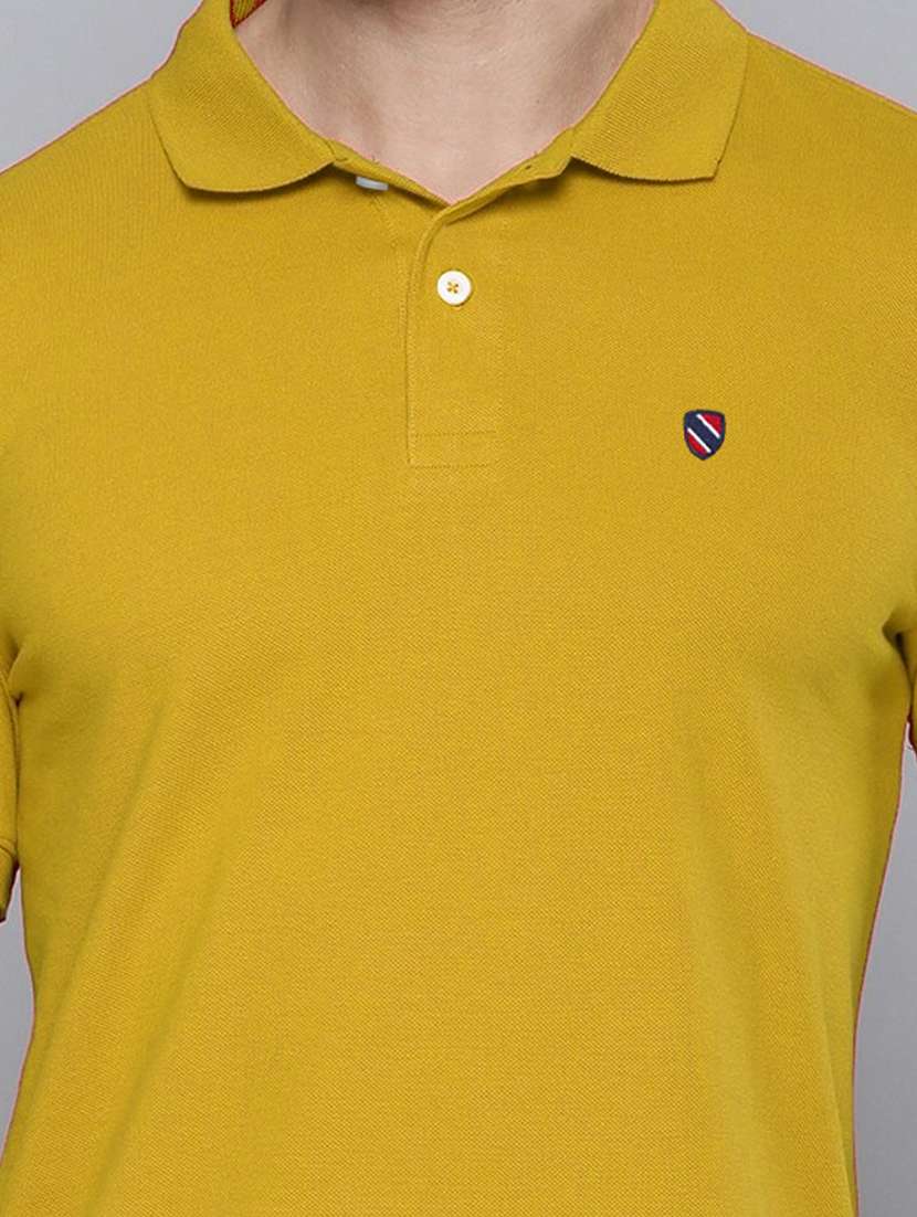 men polo neck logo print t-shirt - 20977346 -  Standard Image - 4