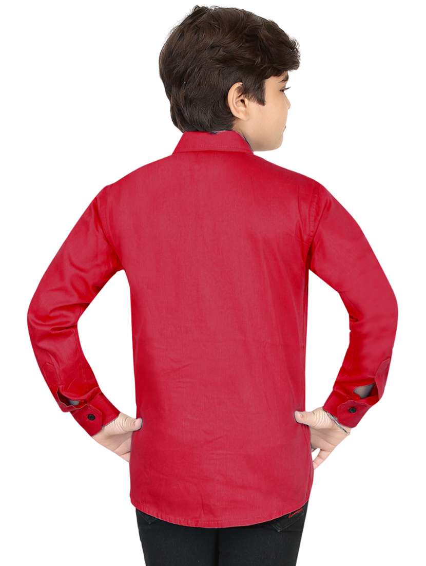 kids long sleeve casual shirt - 20977395 - Standard Image - 1