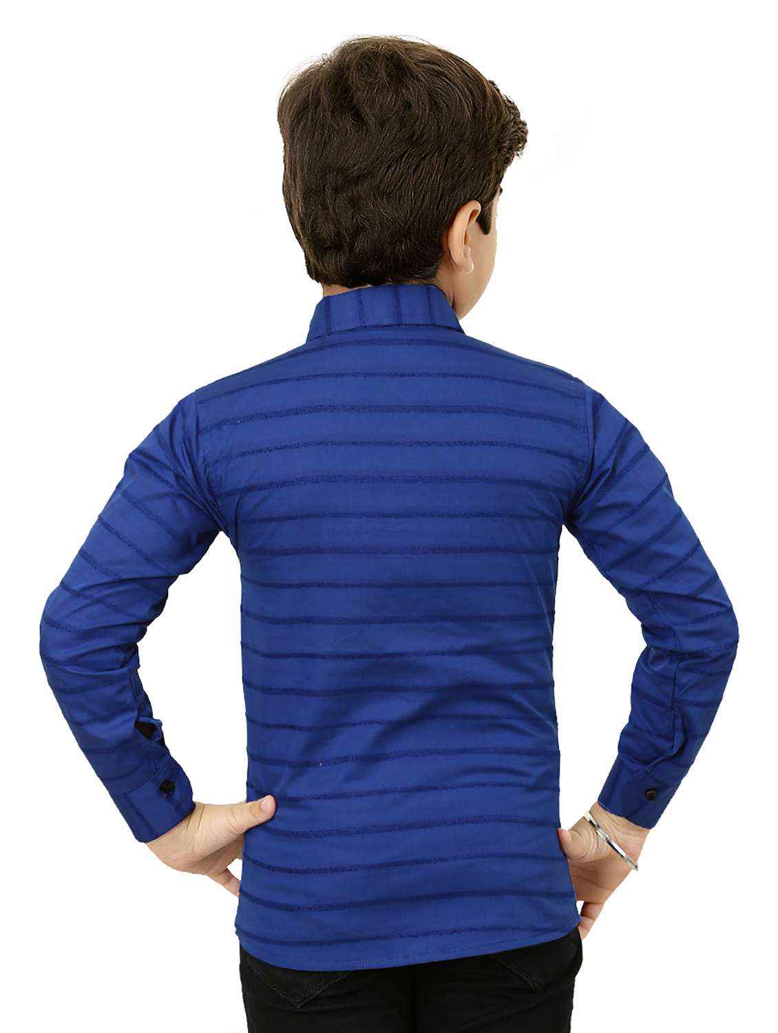boys long sleeved striped shirt - 20977523 -  Standard Image - 1