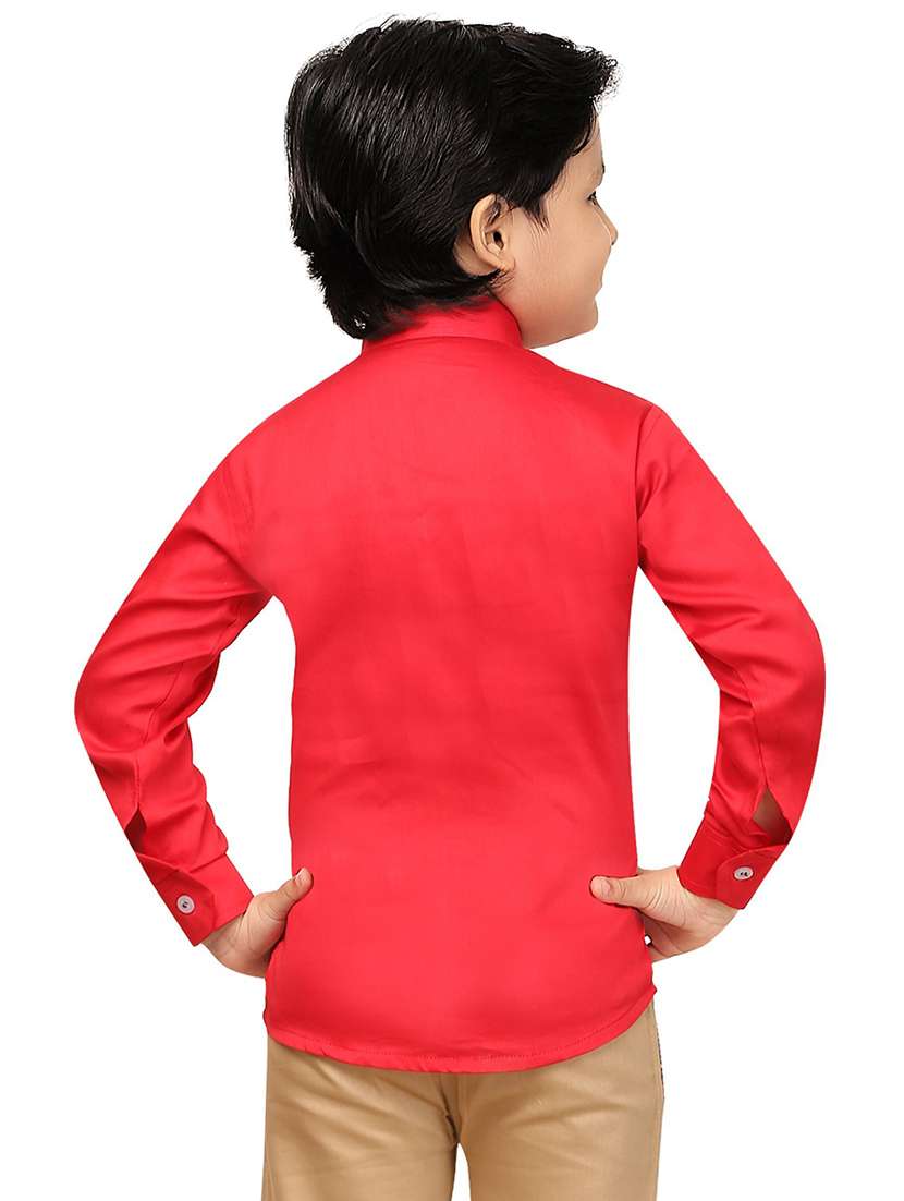 boys long sleeved typographic printed shirt - 20977552 -  Standard Image - 1
