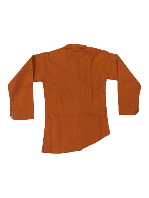 kids long sleeve casual kurta - 20977604 -  Standard Image - 1