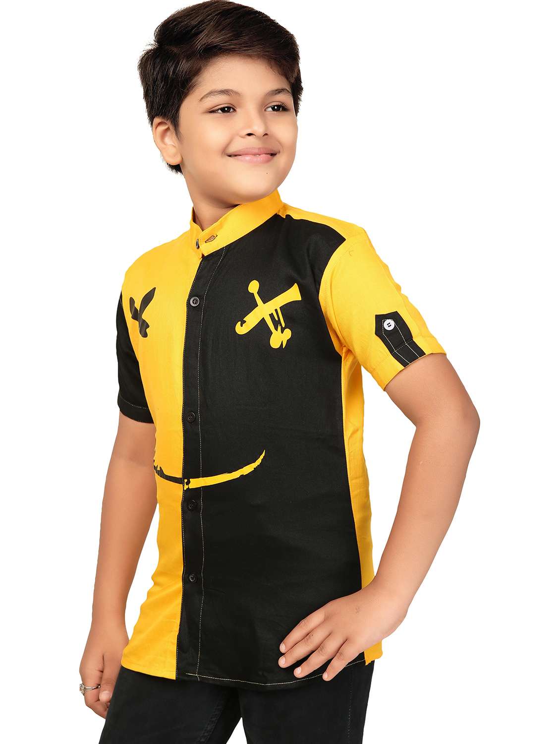 kids short sleeve casual shirt - 20977686 -  Standard Image - 1