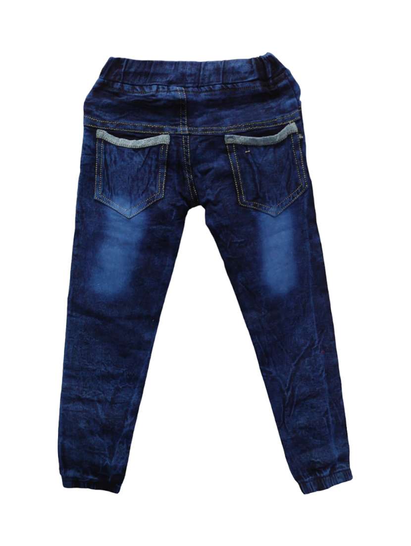 boys mid rise jogger denim jeans - 20978020 -  Standard Image - 1