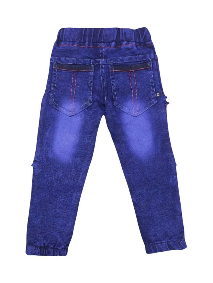 boys mid rise patch work jogger  - 20978065 -  Standard Image - 1