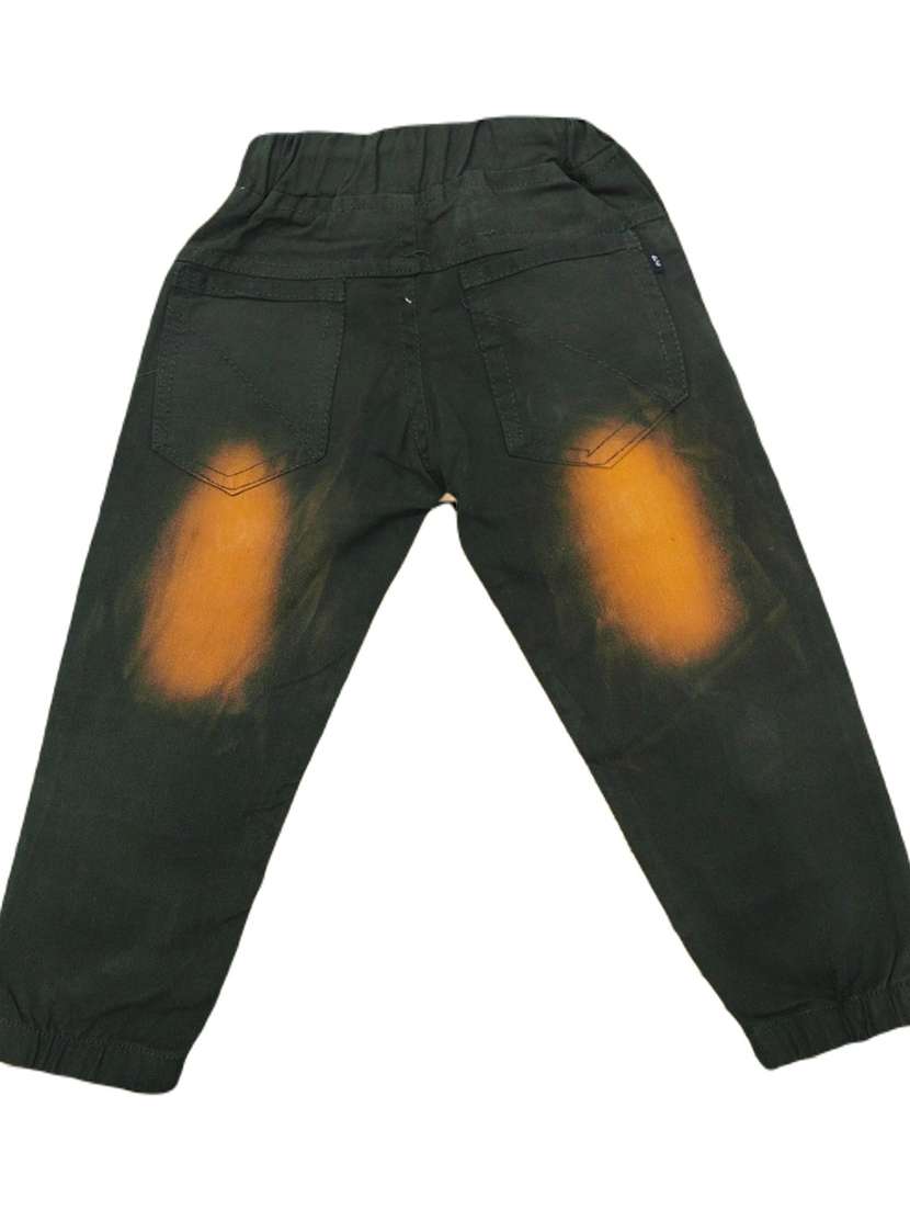 boys mid rise patch work joggers - 20978188 -  Standard Image - 1