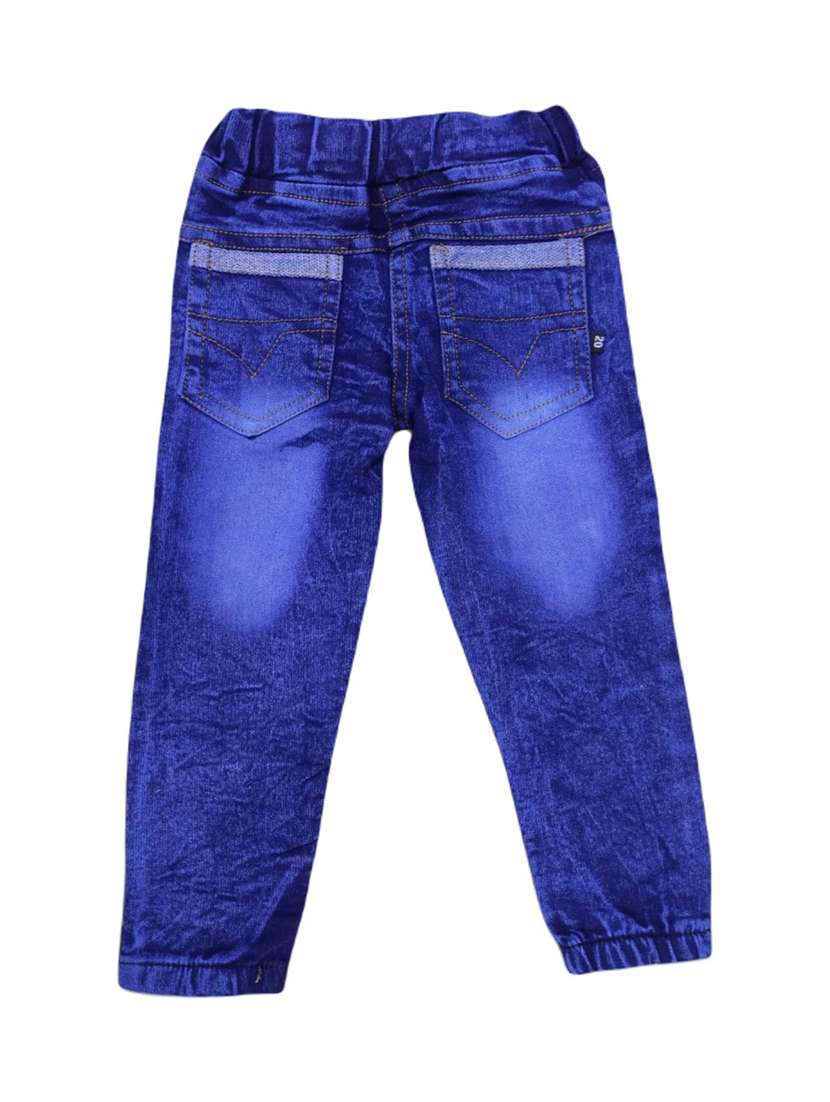 boys mid rise patch work jogger jeans - 20978197 -  Standard Image - 1