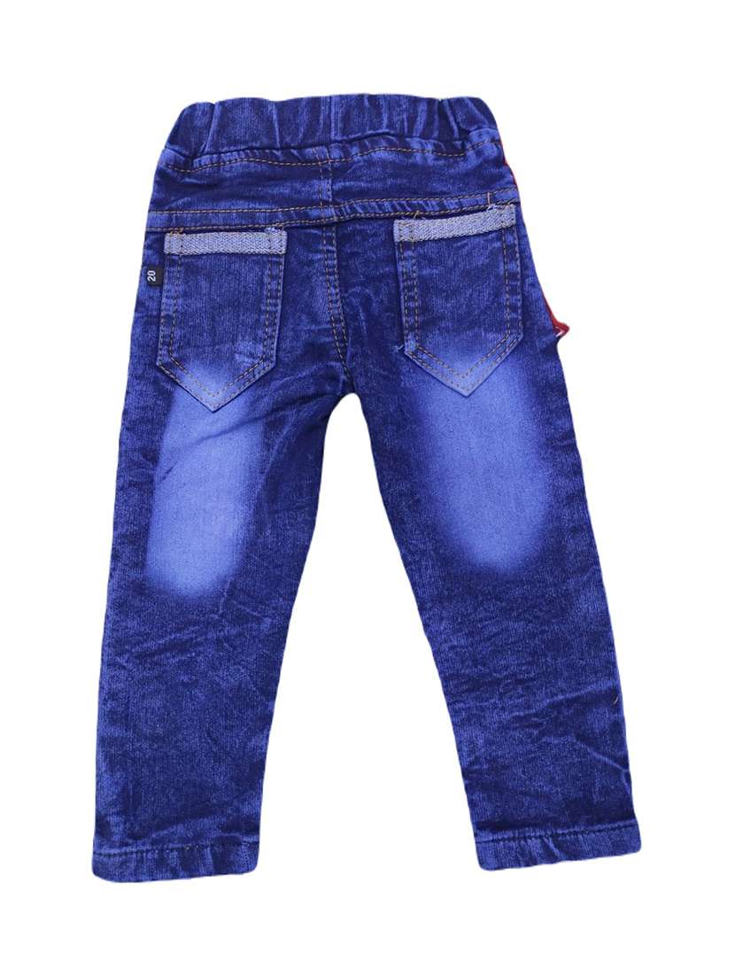 boys mid rise patch work jeans  - 20978262 -  Standard Image - 1