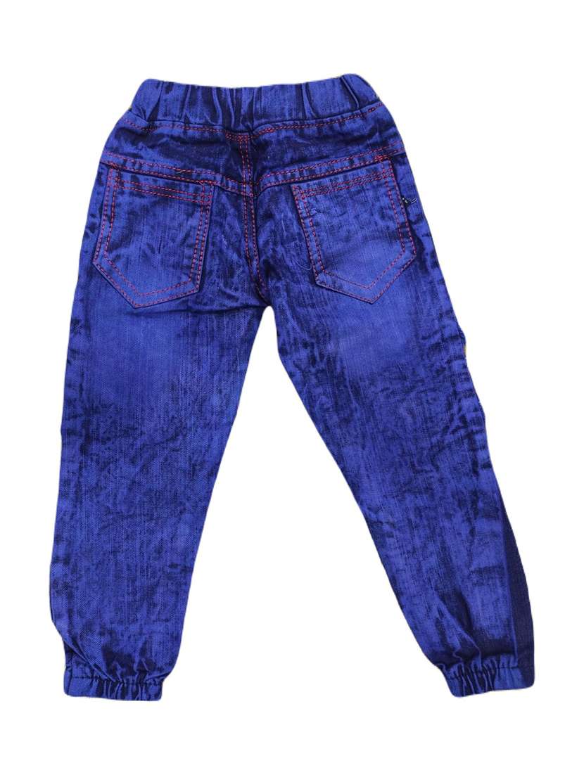 boys mid rise patch work joggers - 20978264 -  Standard Image - 1