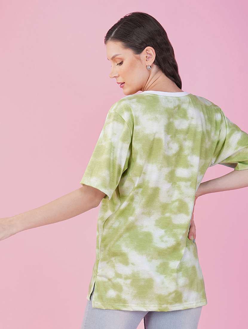tie & dye round neck t-shirt - 20978396 -  Standard Image - 1