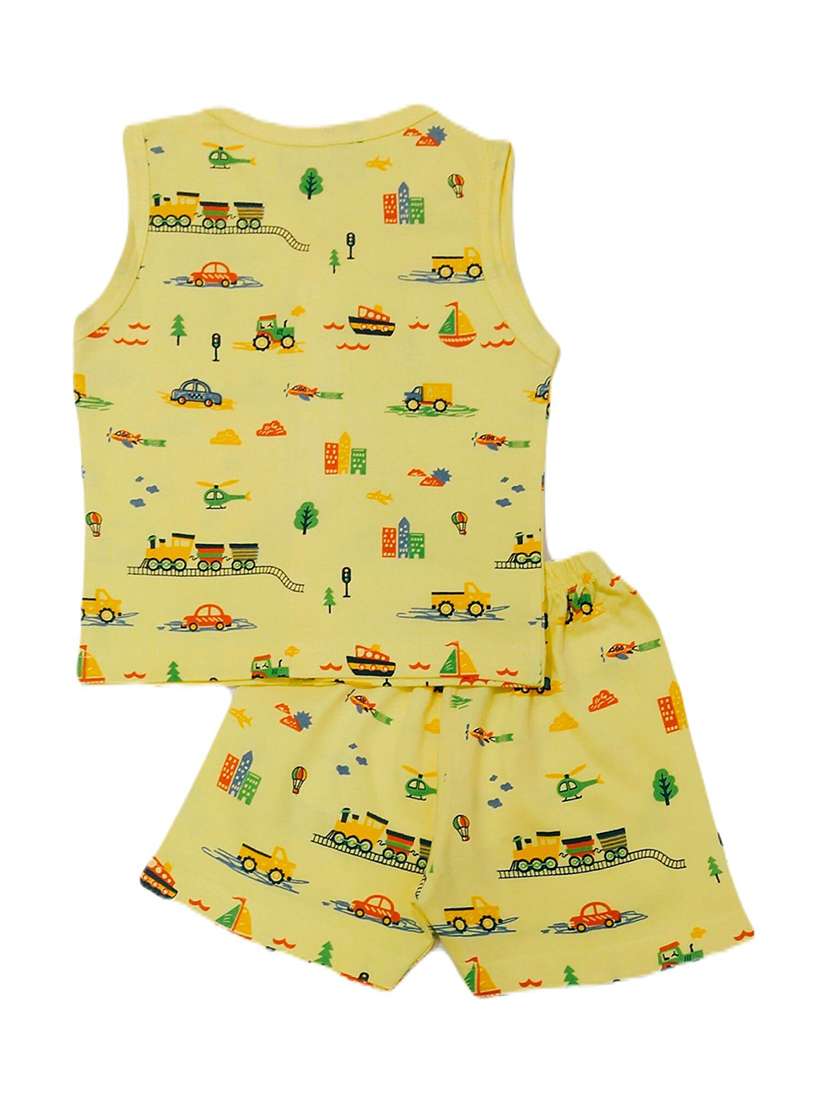 kids printed shirt & shorts set - 20978935 -  Standard Image - 1