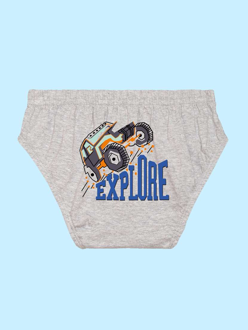 pack of 4 printed briefs - 20979180 - Standard Image - 4