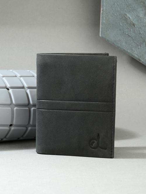 grey leather wallet - 20980363 -  Standard Image - 0