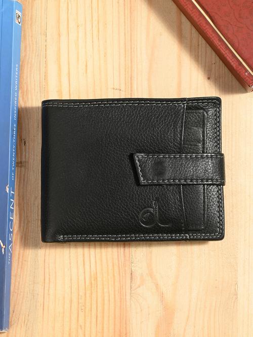 black leather wallet - 20980369 -  Standard Image - 0