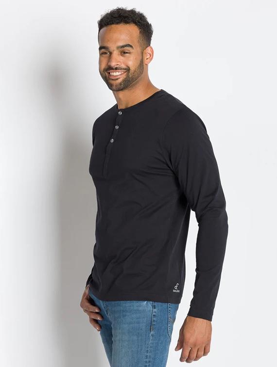 black cotton plain tshirt - 20982852 -  Standard Image - 1