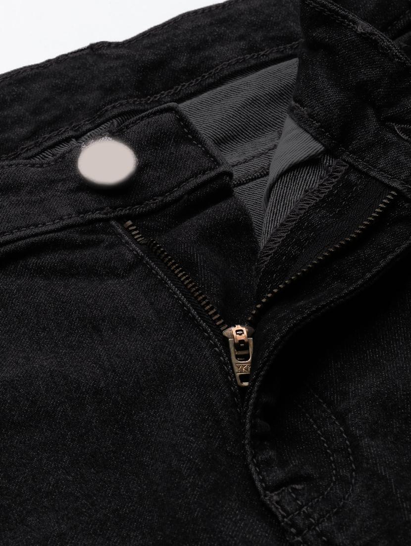 men solid mid rise cotton jeans - 20983214 - Standard Image - 4