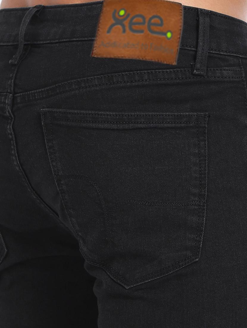 men solid mid rise cotton jeans - 20983242 - Standard Image - 4