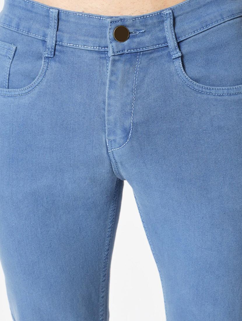 men solid mid rise cotton jeans - 20983243 - Standard Image - 4