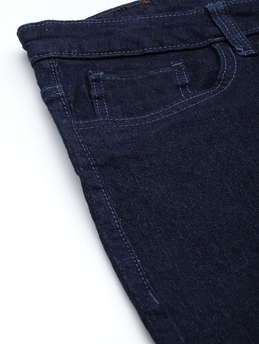 men solid mid rise cotton jeans - 20983248 -  Standard Image - 4