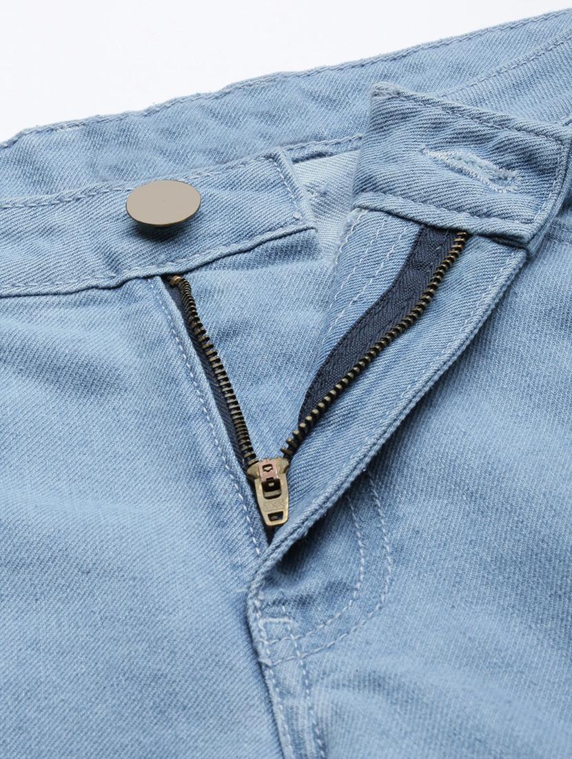 men solid mid rise cotton jeans - 20983251 - Standard Image - 4