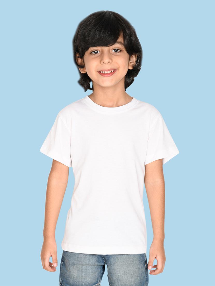 pack of 2 - plain cotton blend t-shirt - 20996575 - Standard Image - 1
