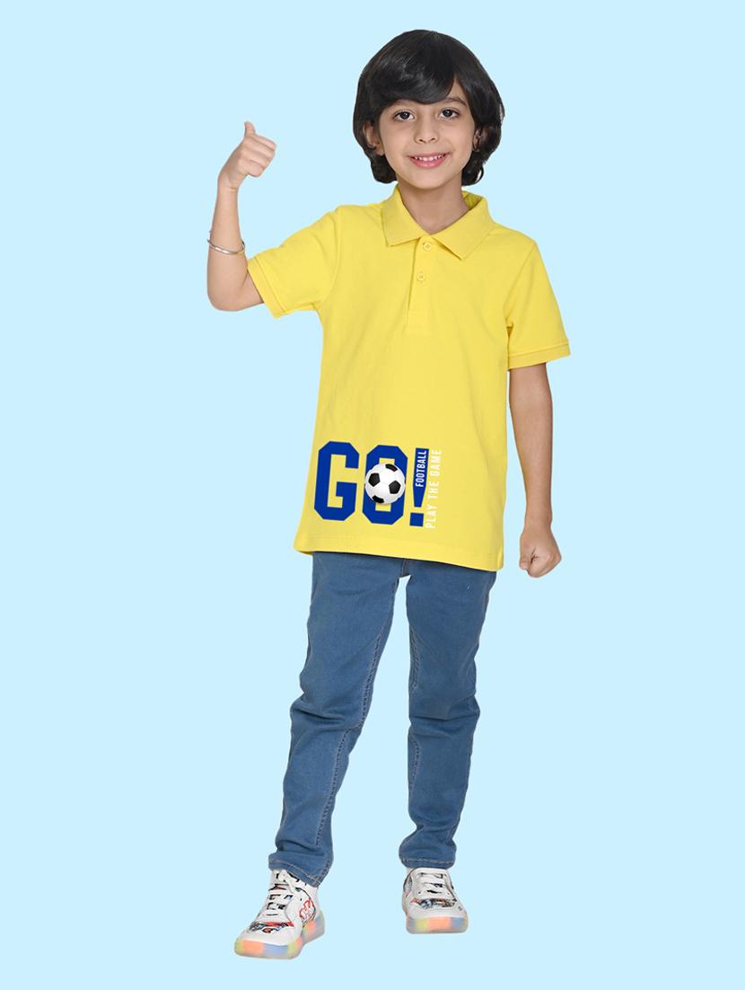 yellow poly cotton tshirt - 20997148 - Standard Image - 1