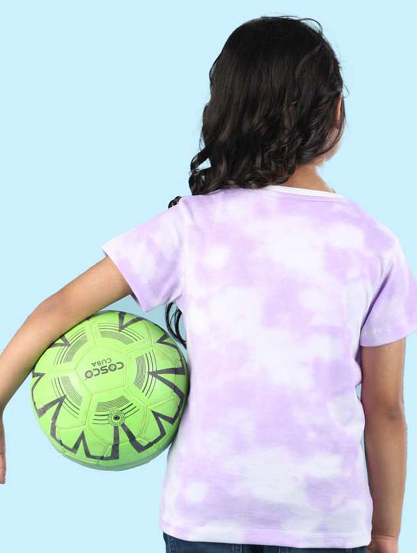 purple cotton blend tee - 20997534 -  Standard Image - 1